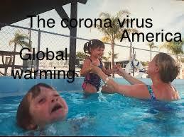 America has completely forgotten about global warming! Don’t fall for it - meme