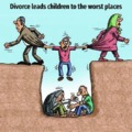 El divorcio lleva a los peores lugares