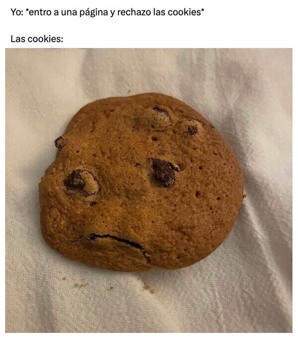 galletas tristes - meme