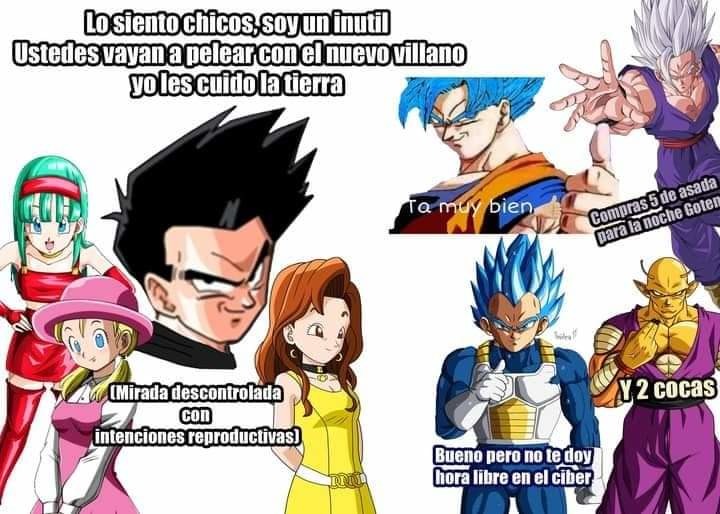 Majin goten origins - meme