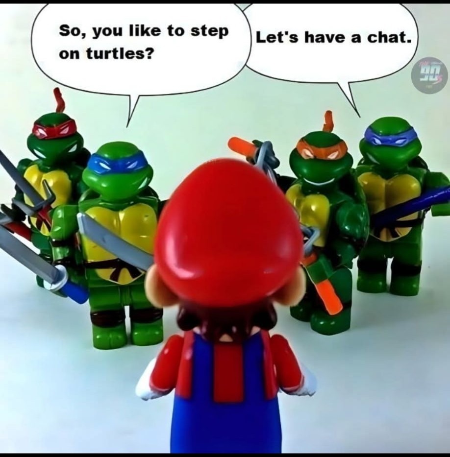 Mario VS Mutants - meme