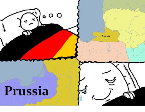 Make prussia great again - meme.