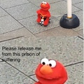ELMO IS VERY HAPPY TO SEE YOU
