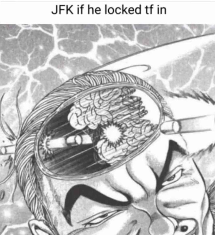 Baki is peak - meme