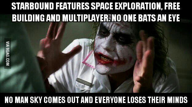 Not trying to hate on no man's sky but ... - meme