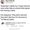Yo Mama on the gay kid