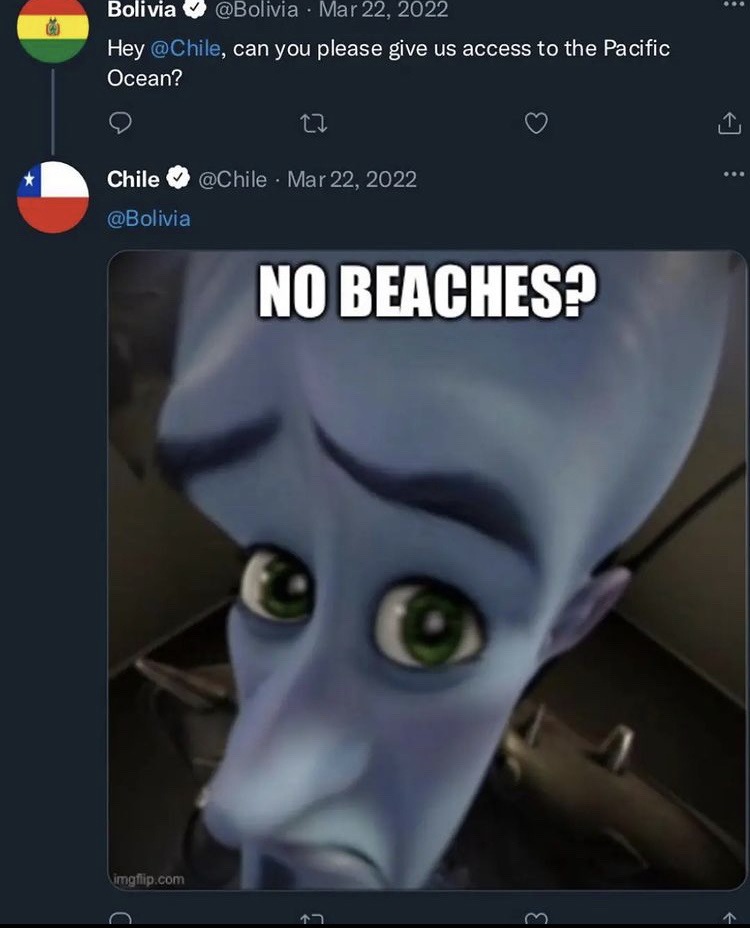 no beaches?? - meme