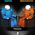 Petrarca è una copia mal riuscita di Dante