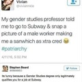 Gender studies is a joke