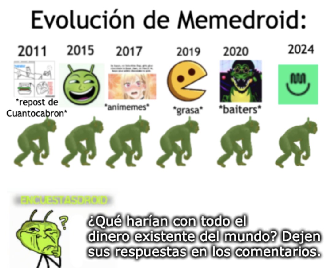 Ya has evolucionado hoy? :memedroid: (Perdon por mala calidad)
