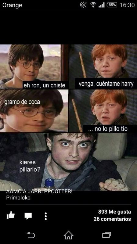 er Harry isus locuras - meme