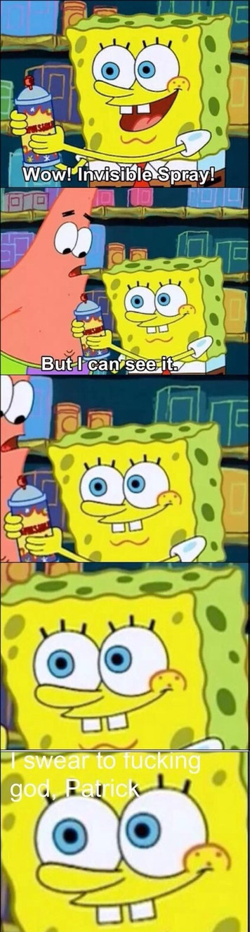 Spongebob and Partick - meme