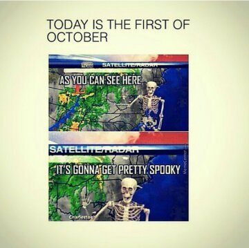 spooky October (ﾉﾟ0ﾟ)ﾉ~ - meme