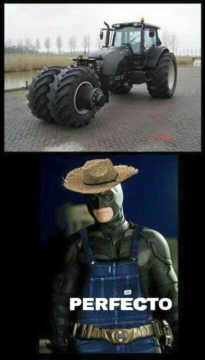 El batman granjero - meme