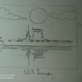 Sé que no a muchos le importa pero igual les quiero mostrar este que hice el USS Lexington (CV-2)