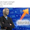 Tony Stark: Stonks