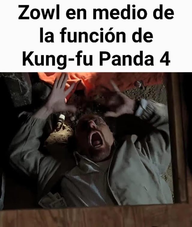 Meme de Kung Ku Panda 4
