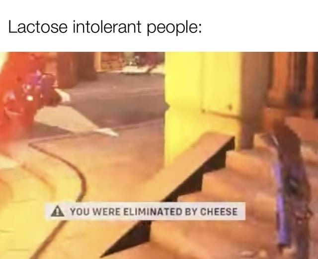 Lactose intolerant meme