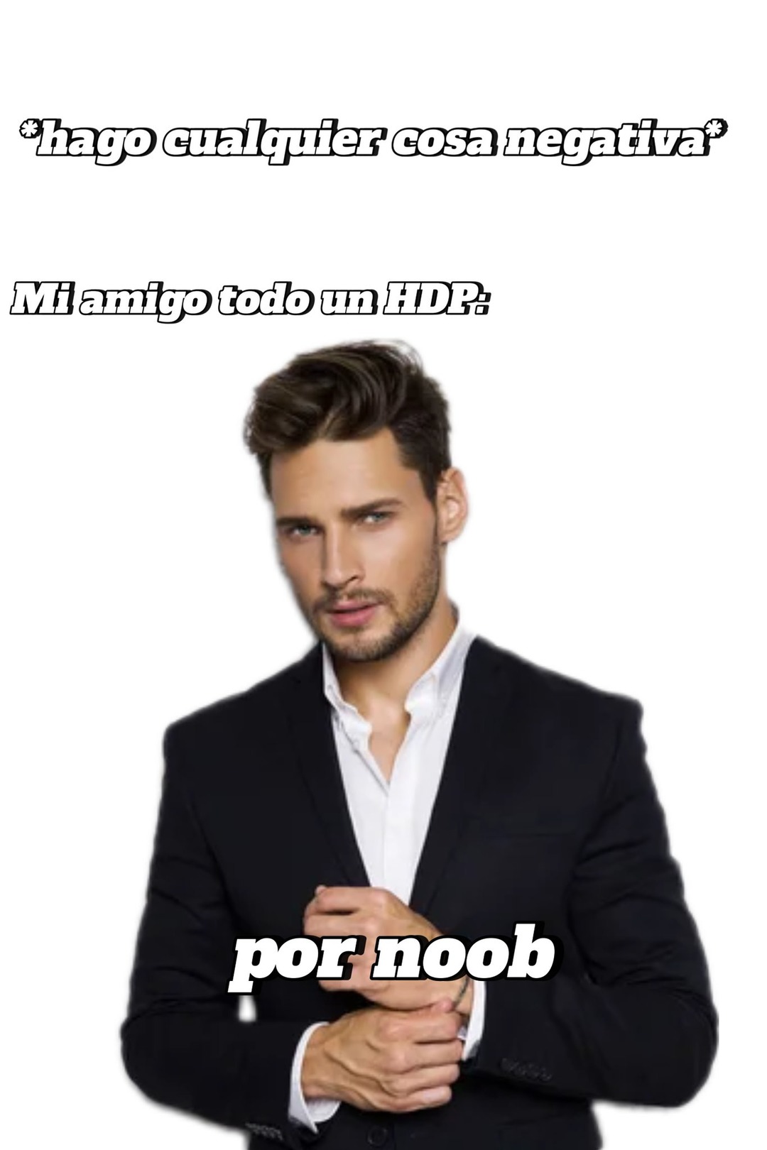 Mi amigo solo sabe criticar - meme