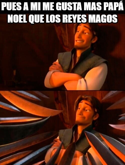 Reyes magos > Papa noel - meme