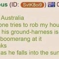 Aussie aye
