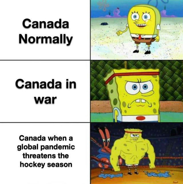 Canada be like - meme