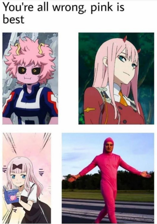 Pink - meme