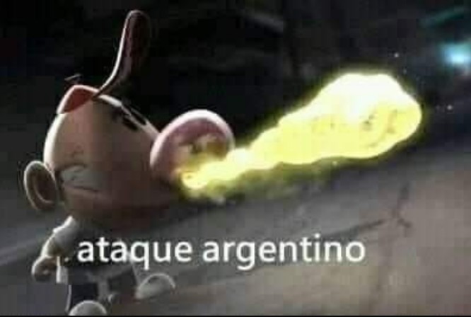 ataque argentino - meme