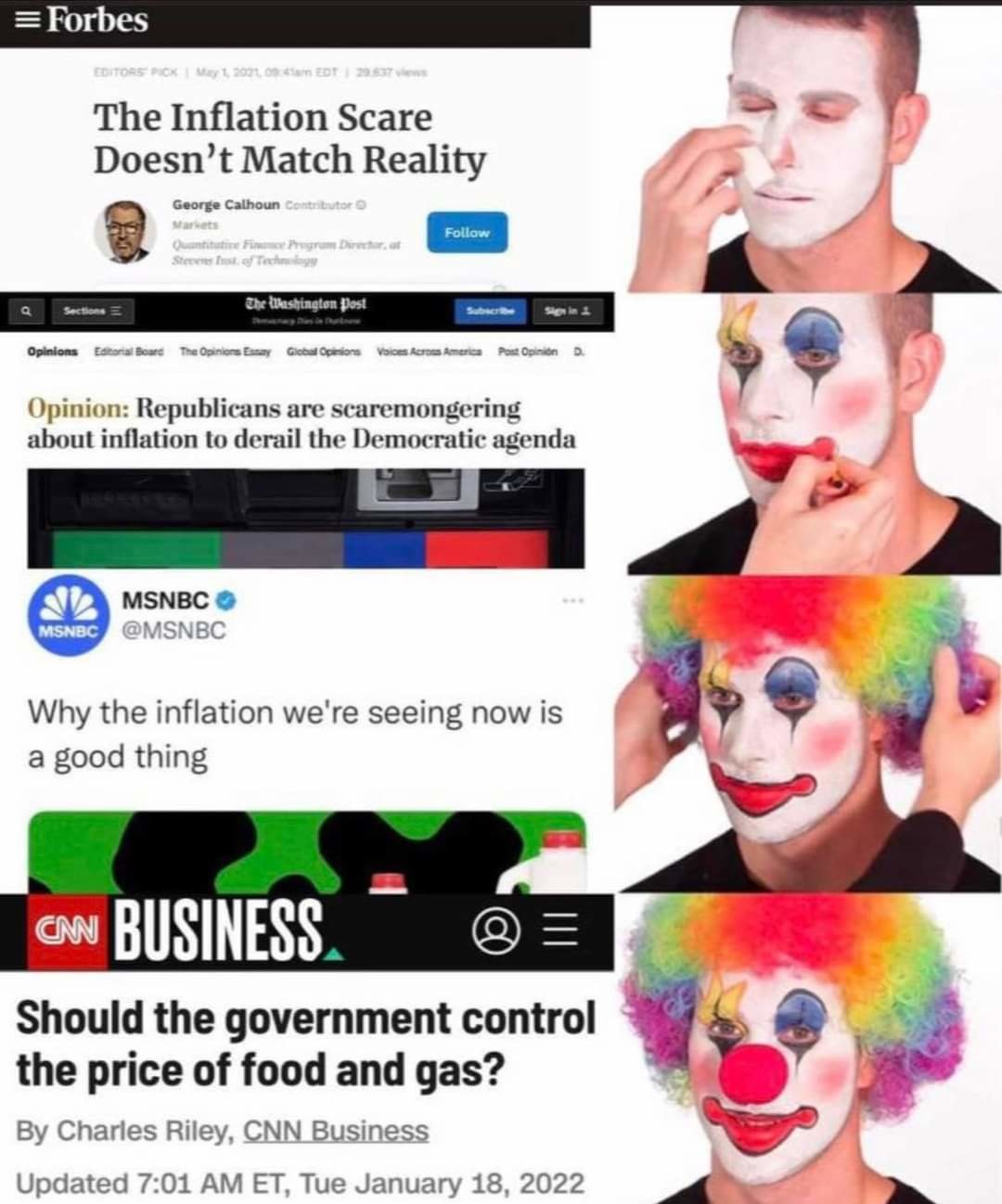 Clown world 2.1 - meme