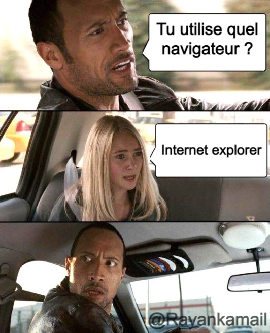 Tu utilise quel navigateur ? - meme
