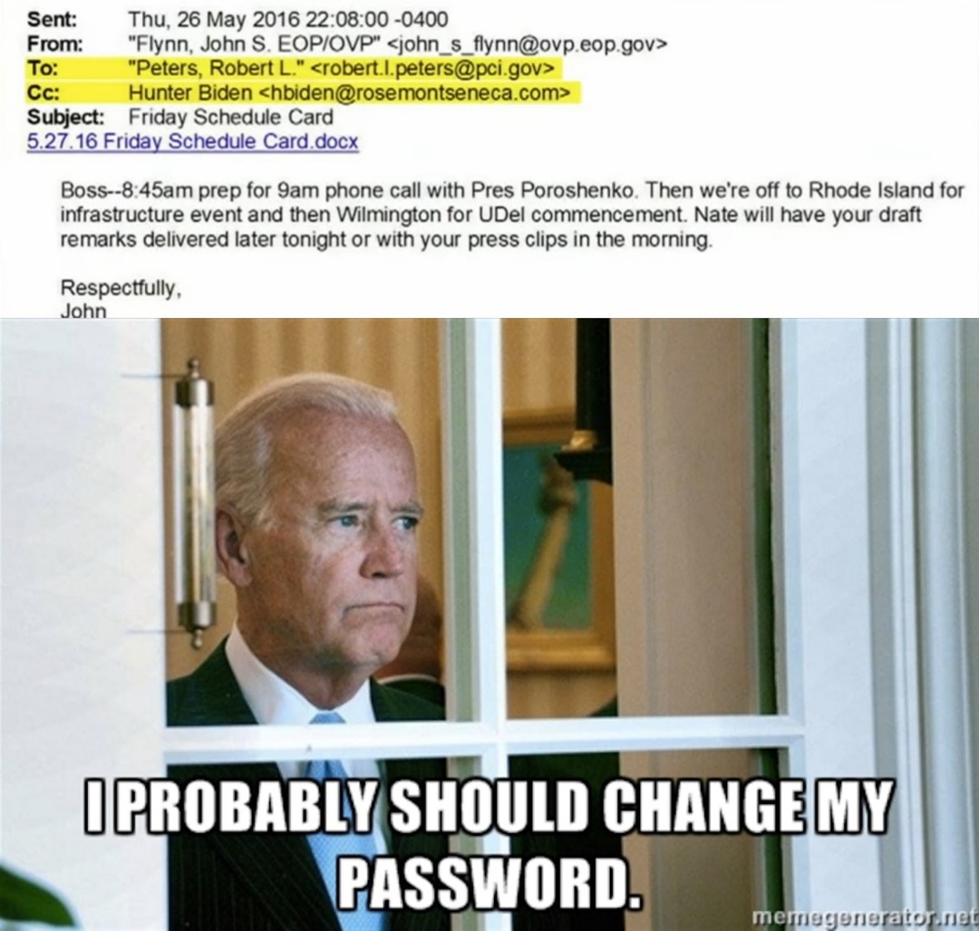 Joe Biden a.k.a. Robert L. Peters - meme