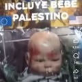 Incluye bebé palestino