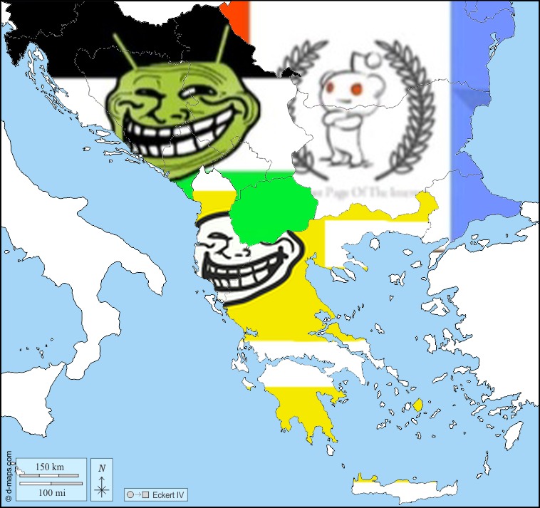 Un mapa raro que hice - meme