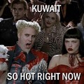 Kuwait during the summer (70 degrees Celsius)