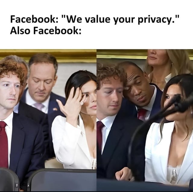 We value your privacy - meme