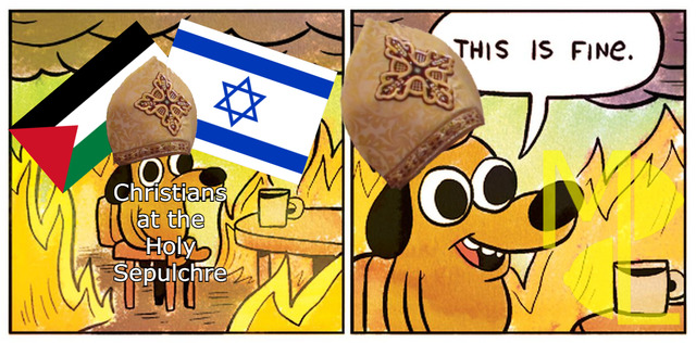 "we'll just let them kill each other and take their land(s)" - meme