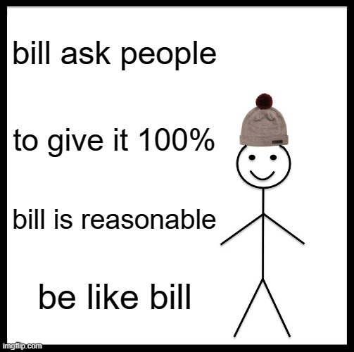 Be reasonable 120% speakers ... - meme