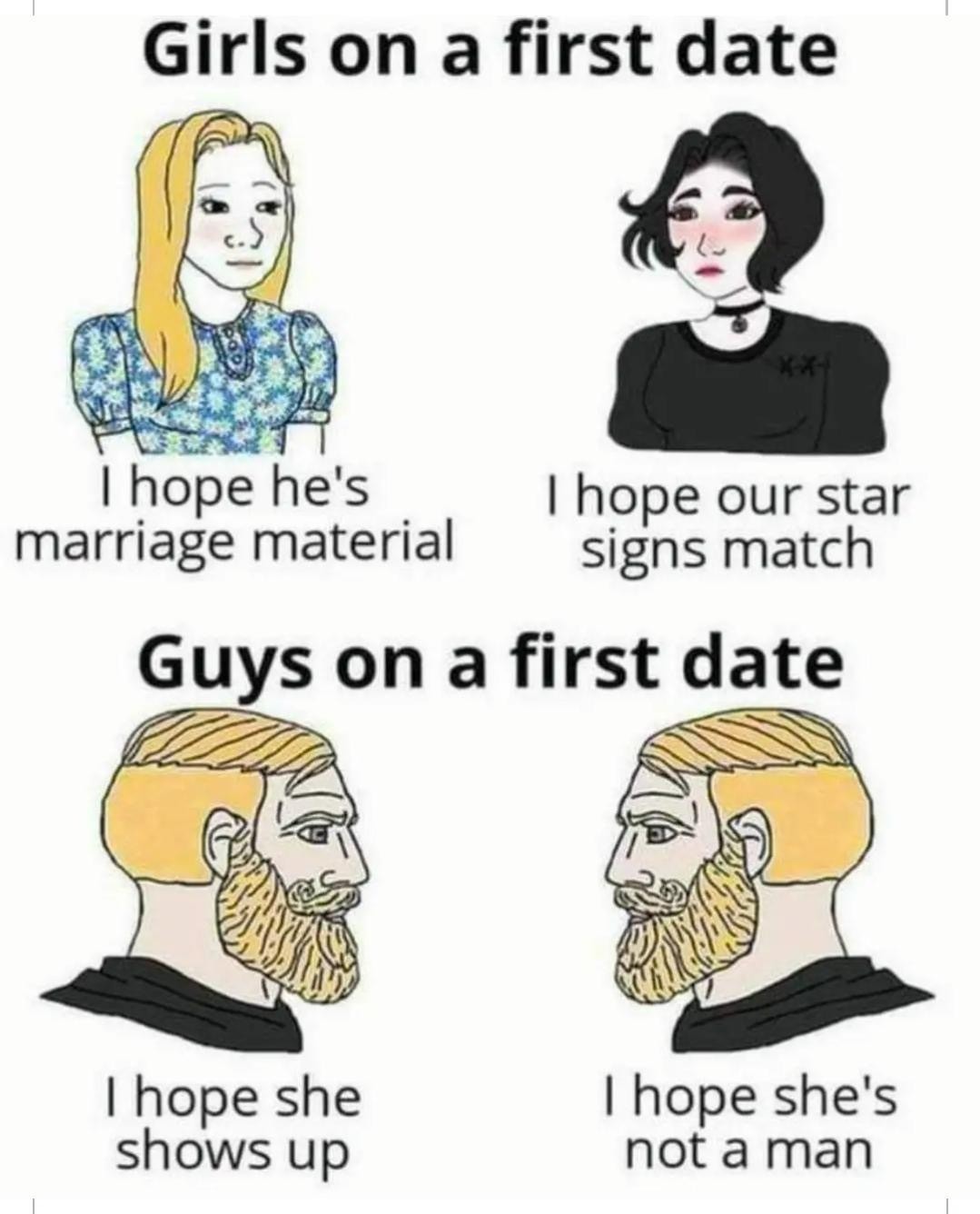 First Date - meme