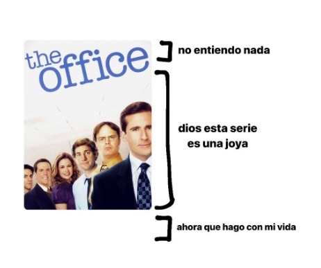 Cuando ves The Office - meme