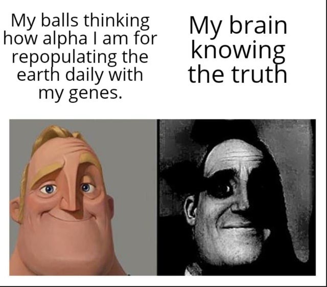 My brain knows - meme