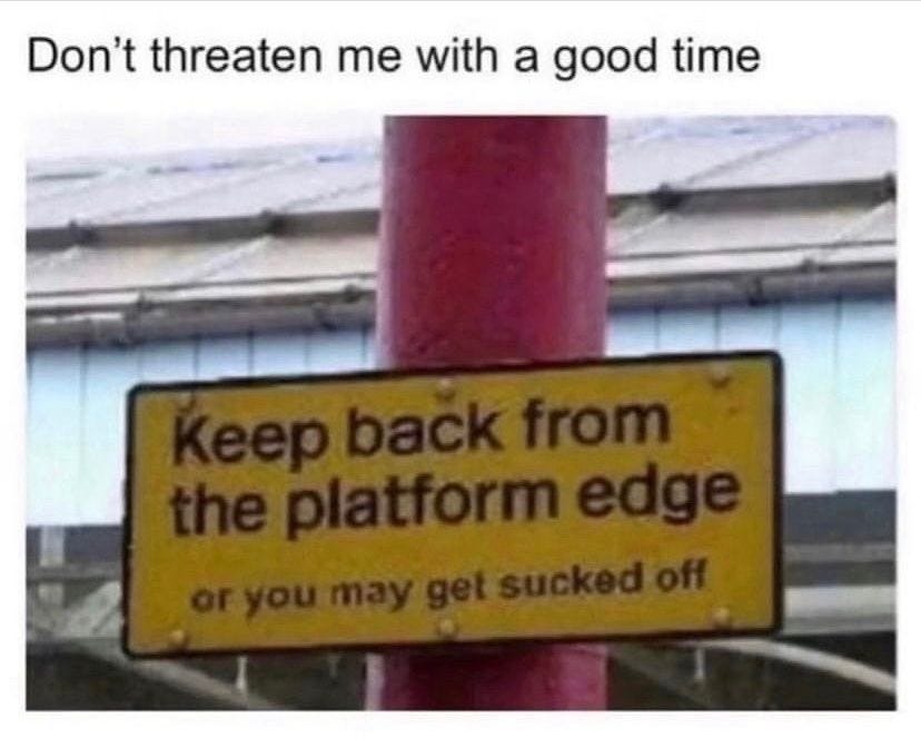 Bullet Train platform - meme