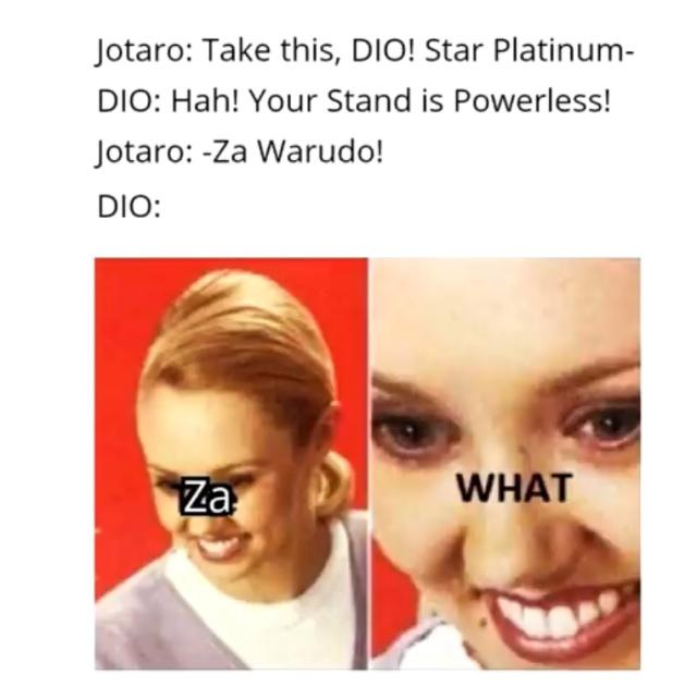 JoJo MEMES that STAR PLATINUM STOLE FROM ZA WARUDO 