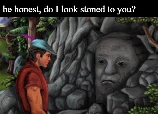 this game is great and free too (King's Quest 2 remake) - meme