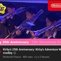 C'est les 25 ou les 30 ans de Kirby ?