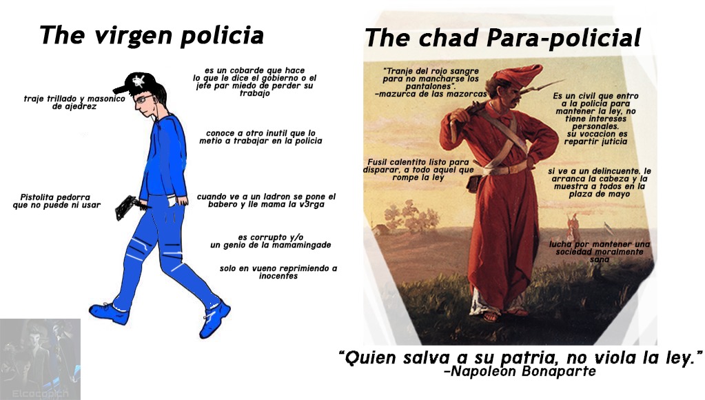 the chad mazorca - meme