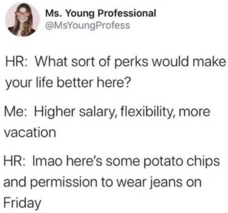 average human resources work - meme