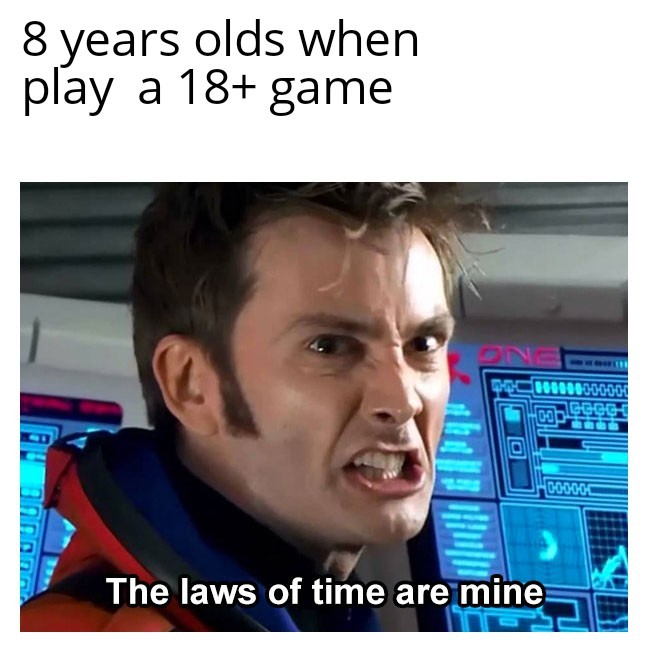 The laws of time - meme