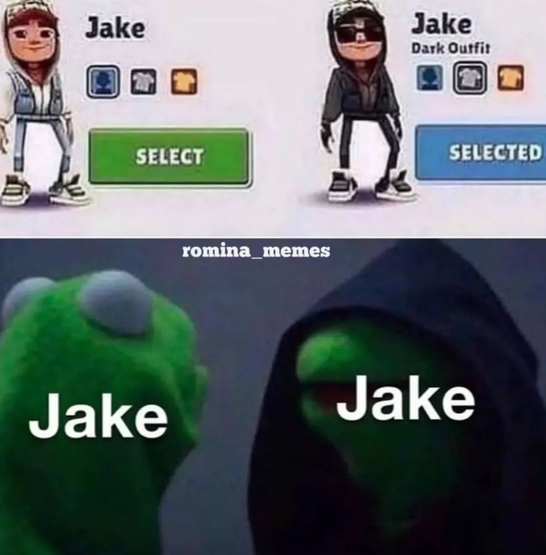 Jake emo - meme