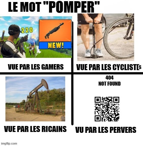 resistez a vos tentations ,ne scannez  pas le Qr code qui vous redirigera a une video explicite - meme