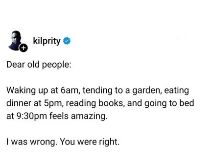 Turns out grandma was living the dream - meme